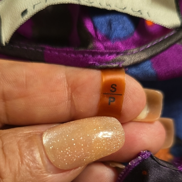 Elie Tahari Purple and Red Floral Blouse - Picture 3 of 13